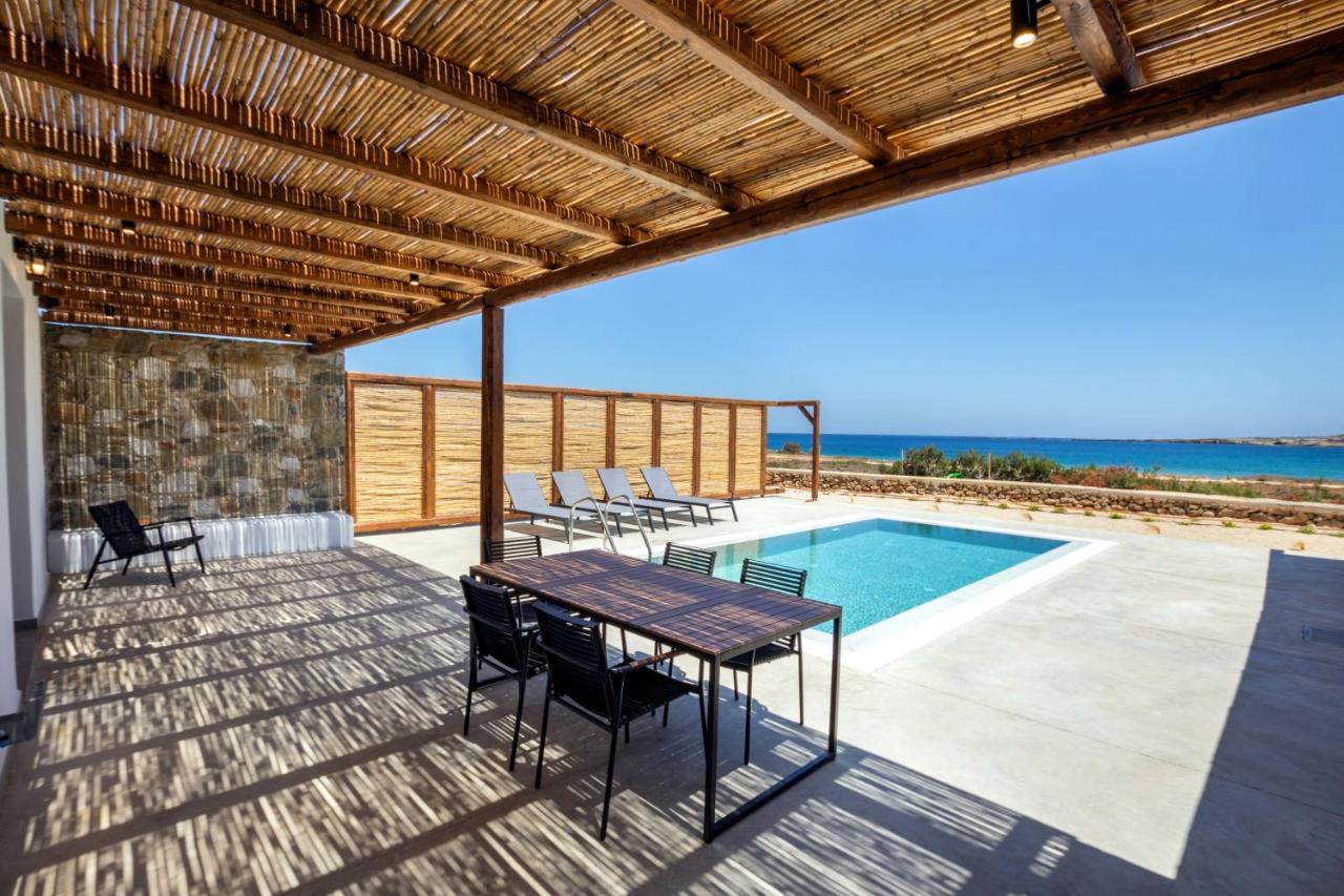 Cato Agro 2, Seafront Villa With Private Pool Afiartis Exterior photo